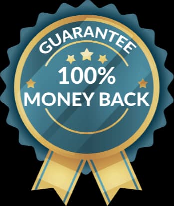 7-Day Trial with 100% Money Back - Wound Care Nursing Review 100% money-back guarantee badge | Wound Care Nursing Review